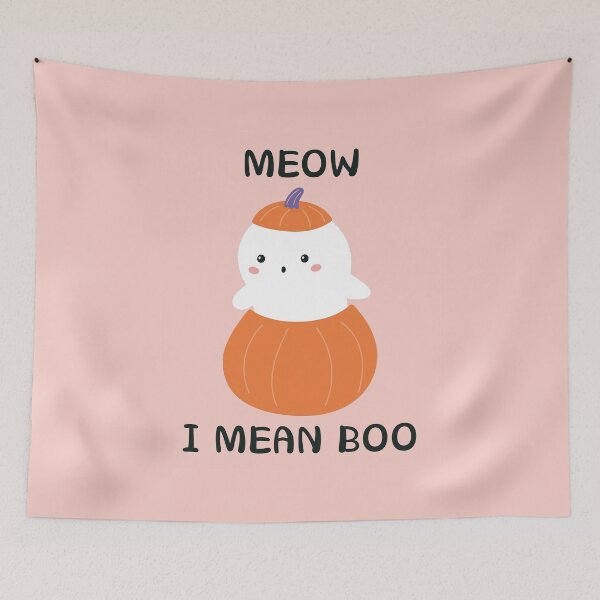 Item preview, Meow I Mean Boo designed and sold by Dreaming-Anmi.