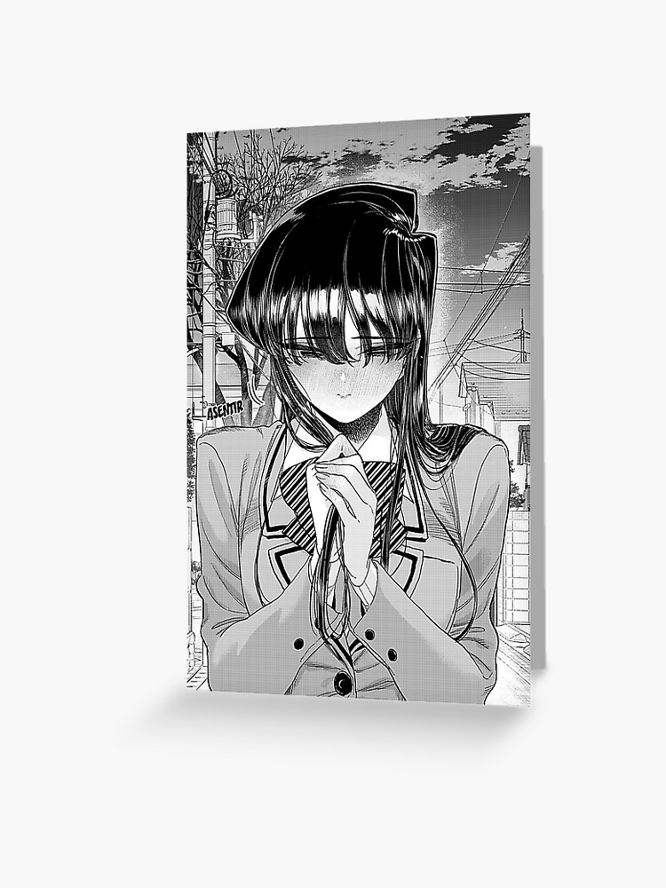 Blushing Komi-san Poster for Sale by PegShop