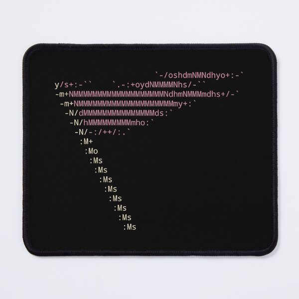 Item preview, NetBSD Neofetch ASCII Art Logo designed and sold by WhateverIs.
