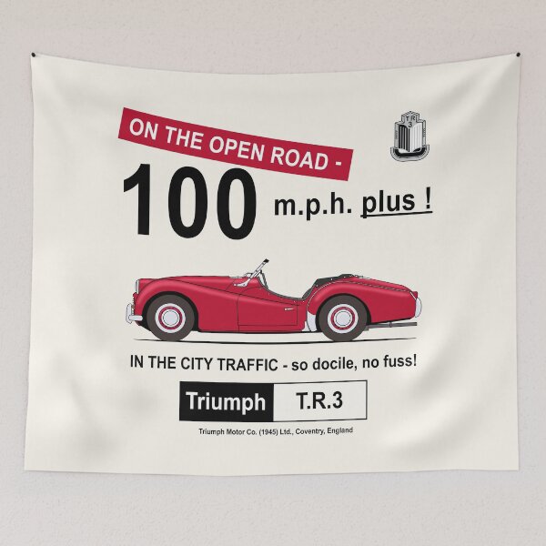 Item preview, TR3 100 Mph Plus designed and sold by rogue-design.