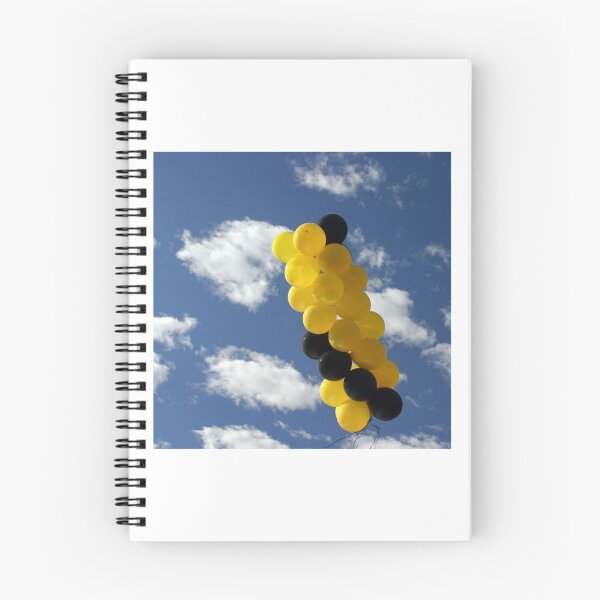 Item preview, Yellow Black Ballons designed and sold by Henrik Lehnerer.