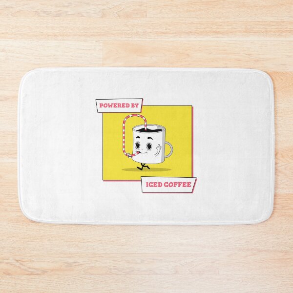 Item preview, Powered By Iced Coffee designed and sold by LKDesigns24.