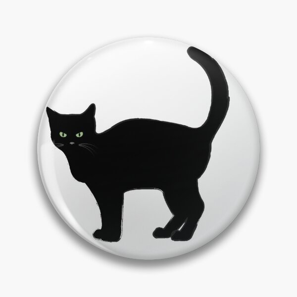 Item preview, Black cat designed and sold by Fitnessandyoga.