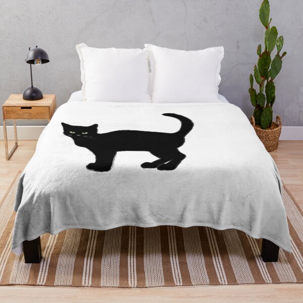 Item preview, Black cat designed and sold by Fitnessandyoga.