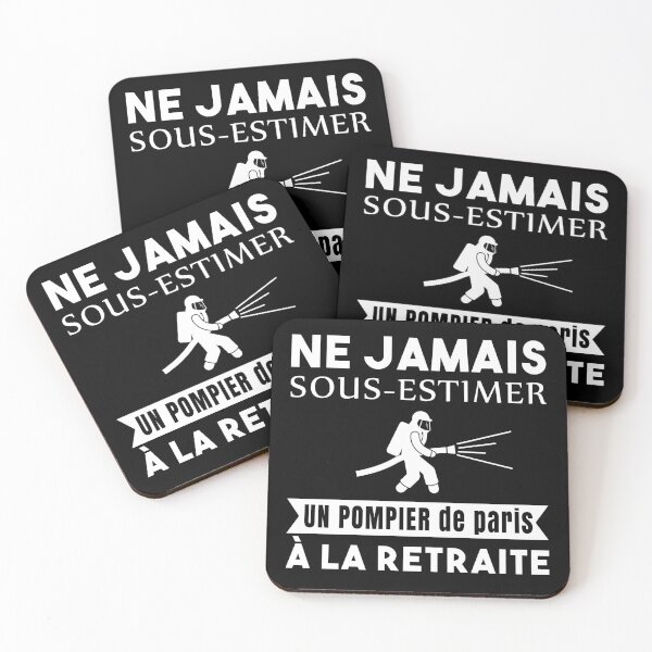 Item preview, Never underestimate the Paris firefighter retirement designed and sold by joozybart.