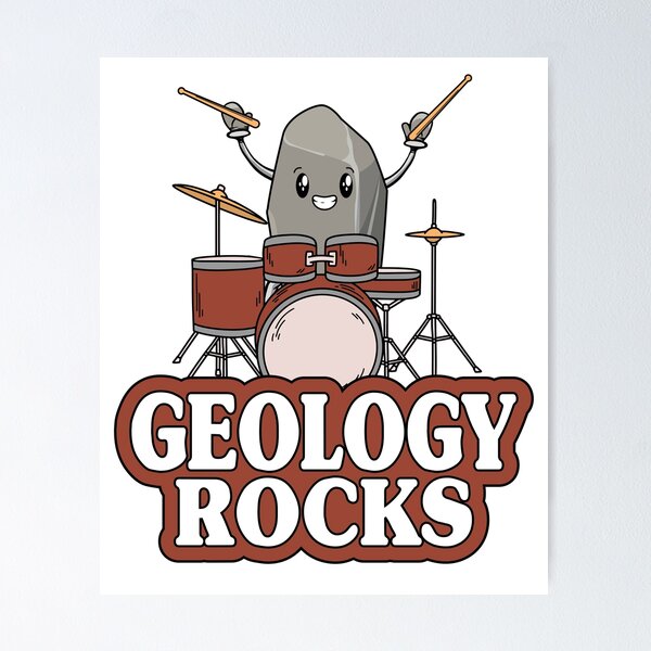 Geologist Rock Hounding' Poster by HumbaHarry Geitner