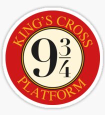 Platform 9 3/4 Sticker