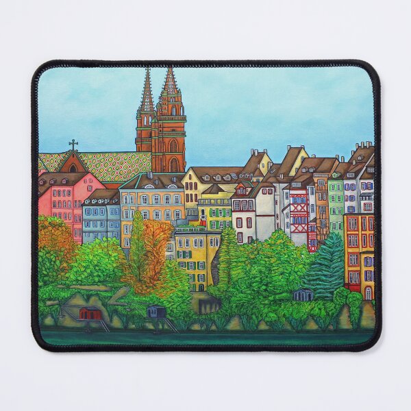 Item preview, Colours of Basel, Switzerland designed and sold by Lisa Lorenz Paintings.