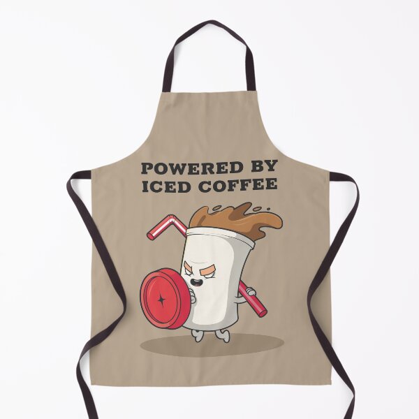 Item preview, Powered By Iced Coffee designed and sold by LKDesigns24.