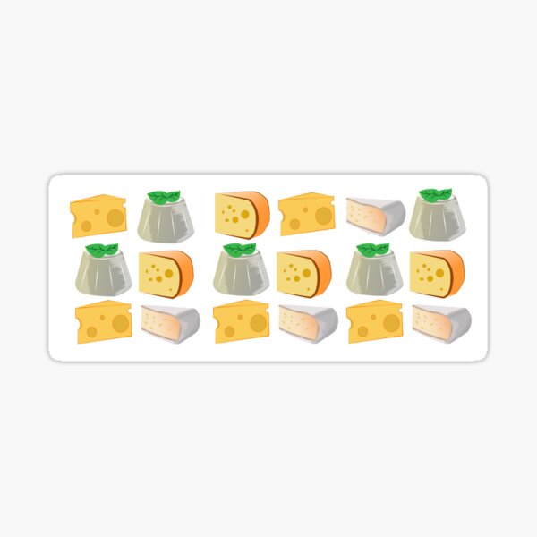 Celebration of Cheeses Sticker