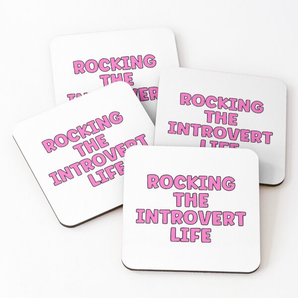 Artikelvorschau, Rocking The Introvert Life - Funny Introvert entworfen und verkauft von PinkPerfect.