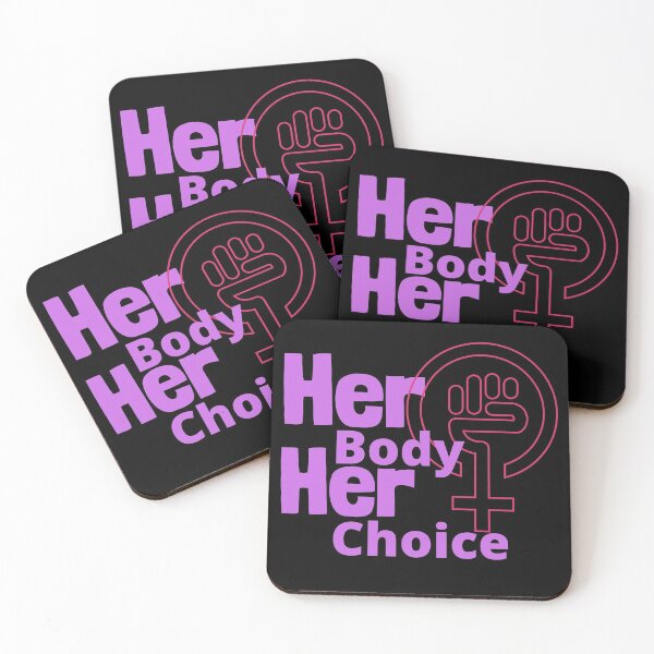 Item preview, Her Body Her Choice Women's Rights Design designed and sold by EarthArtDesigns.