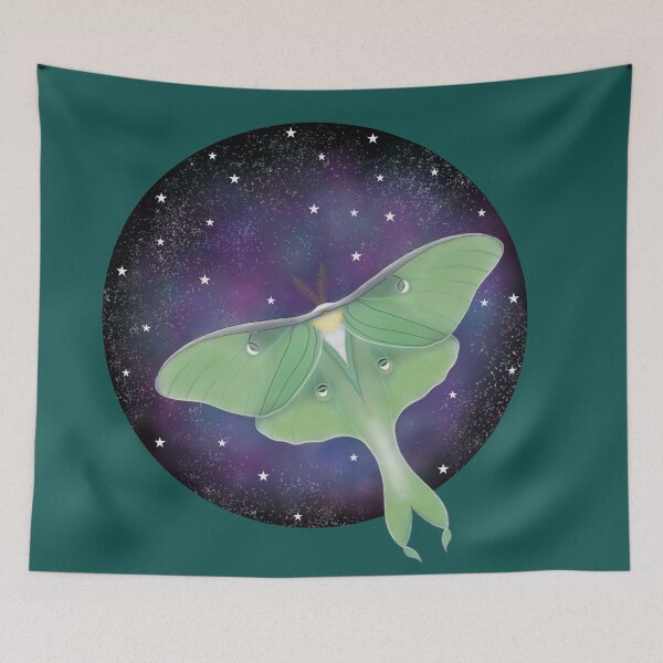 Item preview, Luna moth in galaxy designed and sold by Death-byart.