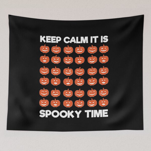 Item preview, keep calm it is spooky time  designed and sold by uranus1store.