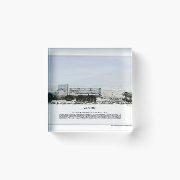 Item preview, ZIS-6 truck towing M30 Howitzer designed and sold by TheCollectioner.