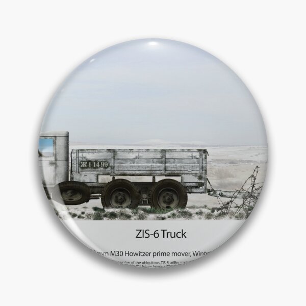 Item preview, ZIS-6 truck towing M30 Howitzer designed and sold by TheCollectioner.
