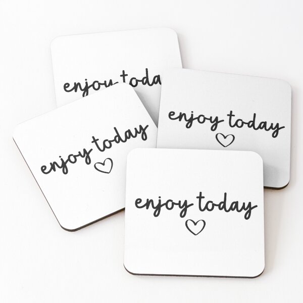 Item preview, Enjoy Today | Motivational Quote designed and sold by ilustraliza.