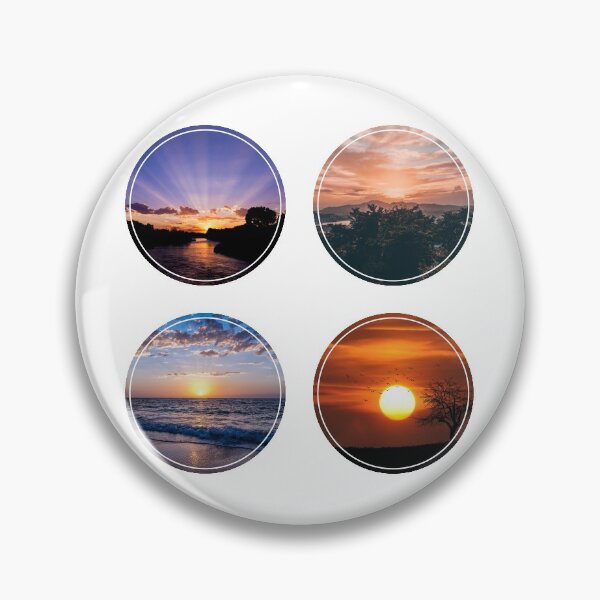 Item preview, Beautiful Glowing Golden Beach Mountain Savanna River Sunsets designed and sold by thecooltable.