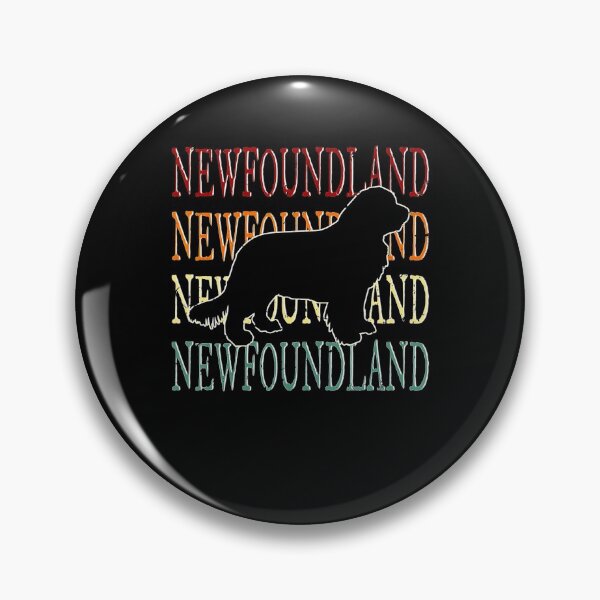 Item preview, Newfoundland Vintage Retro Dog Dad Mom designed and sold by BargerStore.