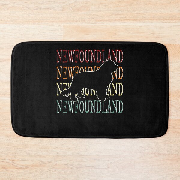 Item preview, Newfoundland Vintage Retro Dog Dad Mom designed and sold by BargerStore.