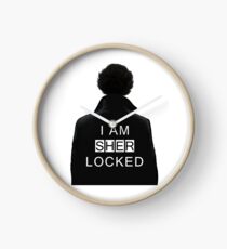 I am SHERlocked Clock
