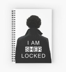 I am SHERlocked Spiral Notebook