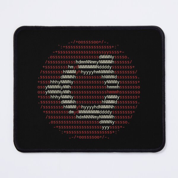 Item preview, Ubuntu Linux Neofetch ASCII Art Logo designed and sold by WhateverIs.