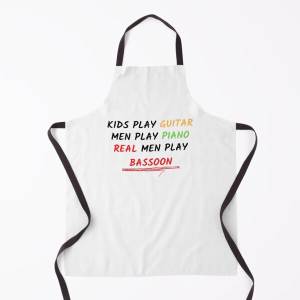 Item preview, REAL MEN PLAY BASSOON STICKER designed and sold by Clurixious.