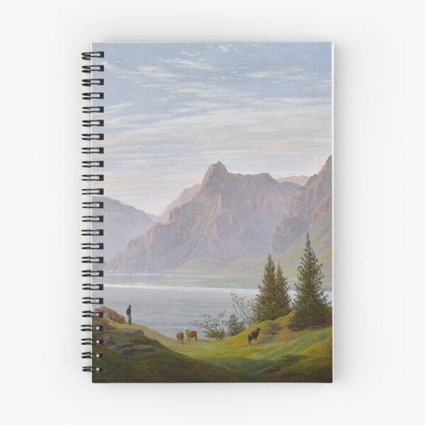 Item preview, Landschaft mit_Gebirgssee, Morgen - Caspar_David_Friedrich  designed and sold by Vintage Designs +.