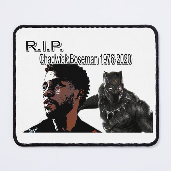 Item preview, Chadwick Boseman tribute. 1976-2020 designed and sold by PicsByTony.