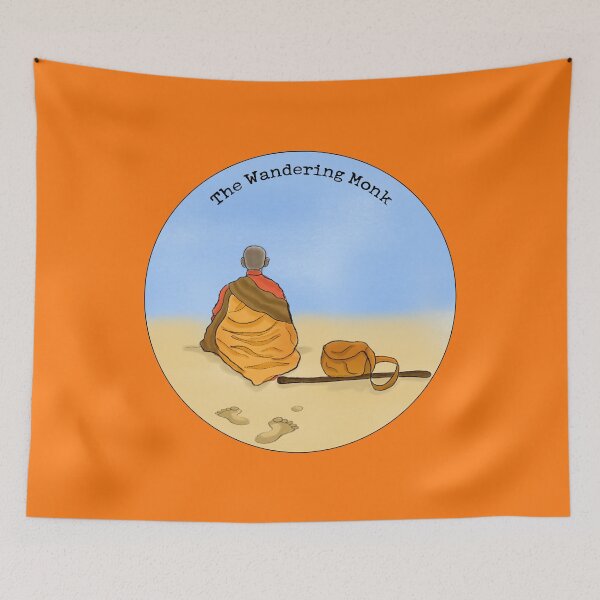 Item preview, The Wandering Monk designed and sold by LifeResourcers.