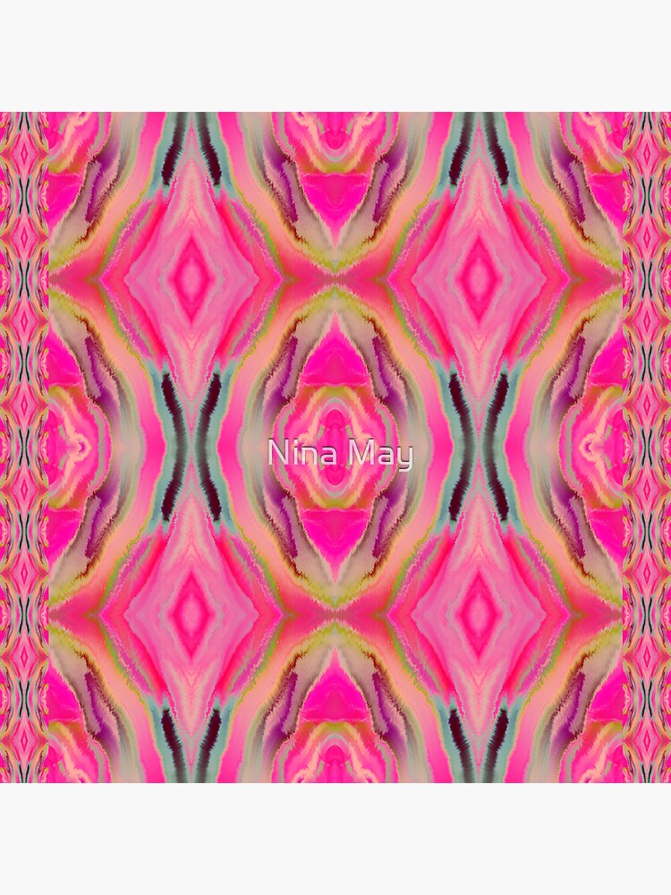 Thumbnail 3 of 3, Sticker, Kesahar Pink designed and sold by ninabmay.