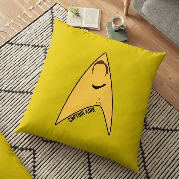 Captain Kirk Floor Pillow
