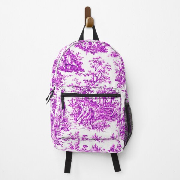 Artikelvorschau, NOMADES Artsy vintage Toile de Jouy - Lilac / Purple entworfen und verkauft von Nomades.