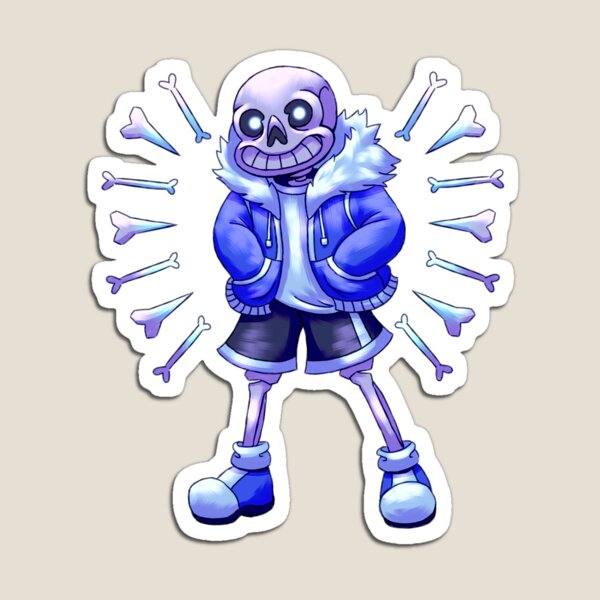 Undertale Sans Sticker for Sale by Constance Cartwright