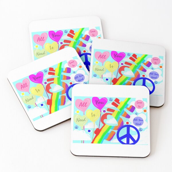 Item preview, Love & Peace designed and sold by ProudMamaWolf.