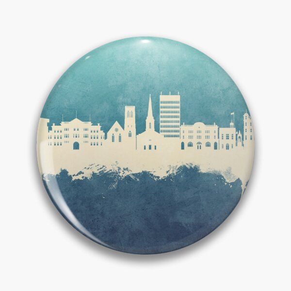 Item preview, Maidstone England Skyline designed and sold by ArtPrints.