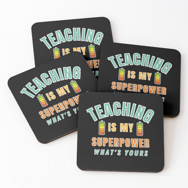 Item preview, Teaching Is My Superpower Whats Yours designed and sold by i-longmanshop.