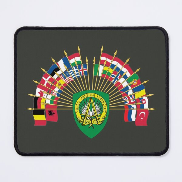 Item preview, Supreme Headquarters Allied Powers Europe - NATO designed and sold by wordwidesymbols.