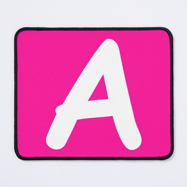 Item preview, Pink Letter A Capital Alphabet Girls Birthday Gift designed and sold by Shariss.