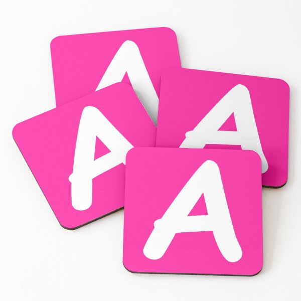 Item preview, Pink Letter A Capital Alphabet Girls Birthday Gift designed and sold by Shariss.