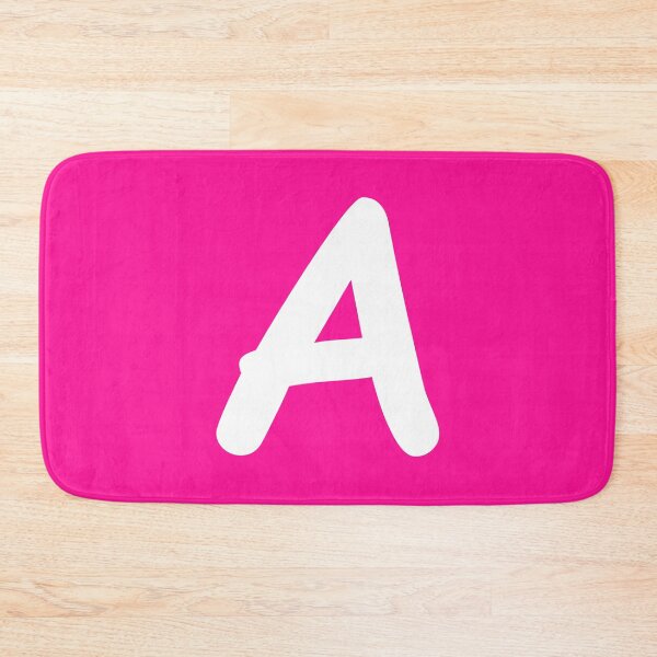 Item preview, Pink Letter A Capital Alphabet Girls Birthday Gift designed and sold by Shariss.