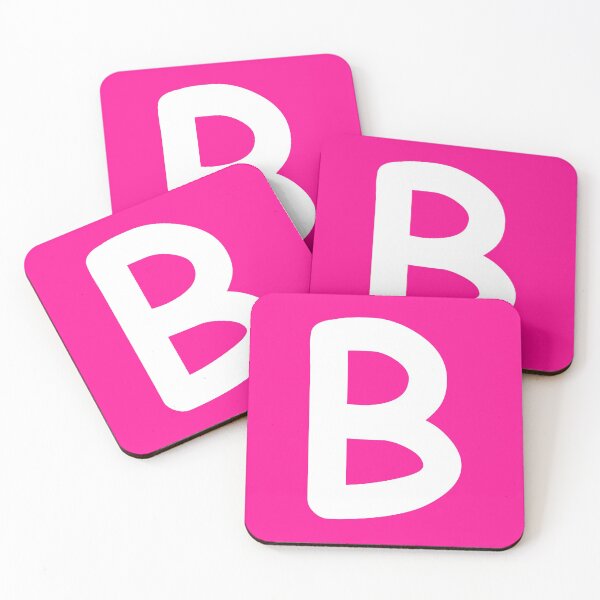 Item preview, Pink Letter B Capital Alphabet Girls Birthday Gift designed and sold by Shariss.