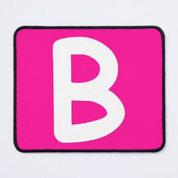 Item preview, Pink Letter B Capital Alphabet Girls Birthday Gift designed and sold by Shariss.