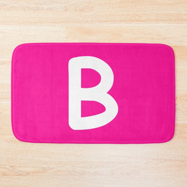 Item preview, Pink Letter B Capital Alphabet Girls Birthday Gift designed and sold by Shariss.