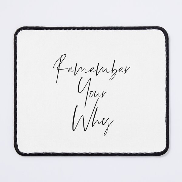 Item preview, Remember Your Why. Inspirational Quote designed and sold by Simple Soul.