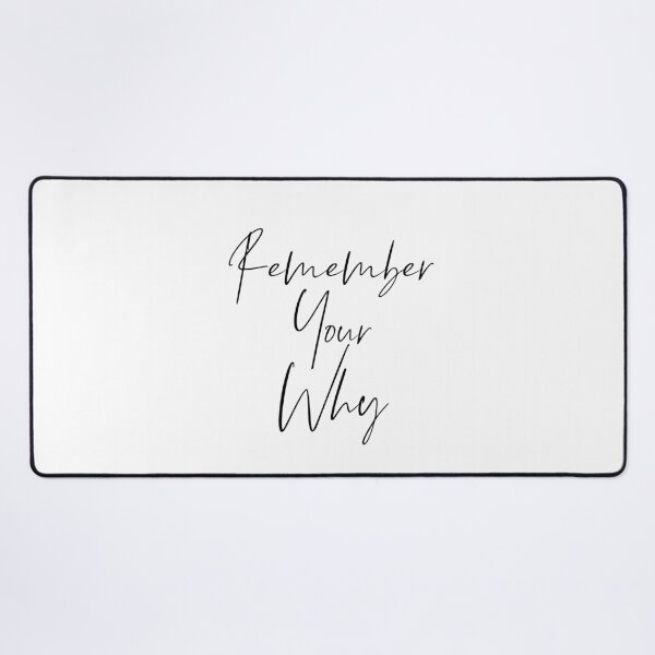 Item preview, Remember Your Why. Inspirational Quote designed and sold by Simple Soul.