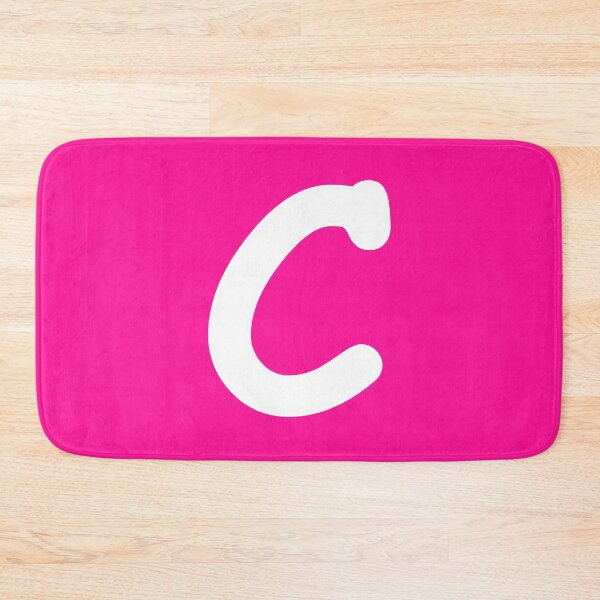 Item preview, Pink Letter C Capital Alphabet Girls Birthday Gift designed and sold by Shariss.