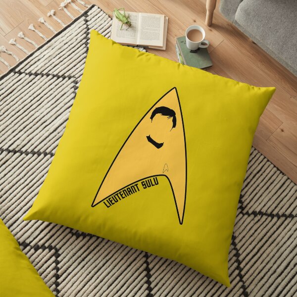 Lieutenant Sulu Floor Pillow