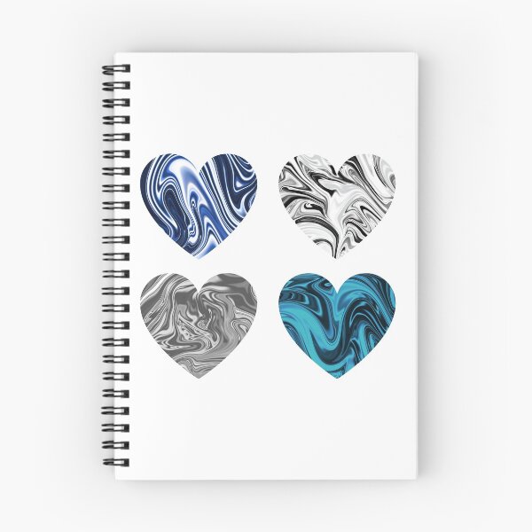 Item preview, Holographic Marble Chrome Hearts Design designed and sold by PrettyPage.